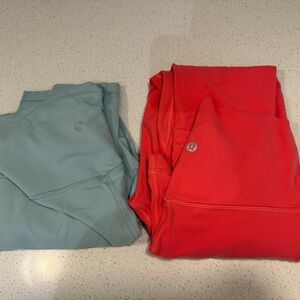 2 Lululemon Align leggings